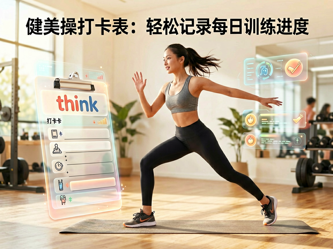 健美操打卡表:轻松记录每日训练进度